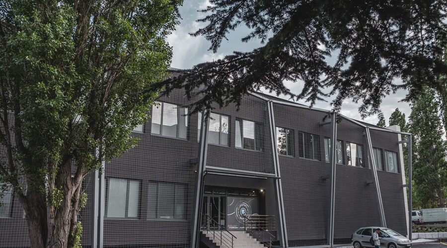 Information services with a new, ultra-modern administrative building